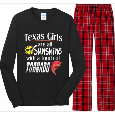 Texas Sunshine And Tornado Long Sleeve Pajama Set