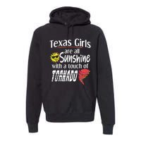 Texas Sunshine And Tornado Premium Hoodie