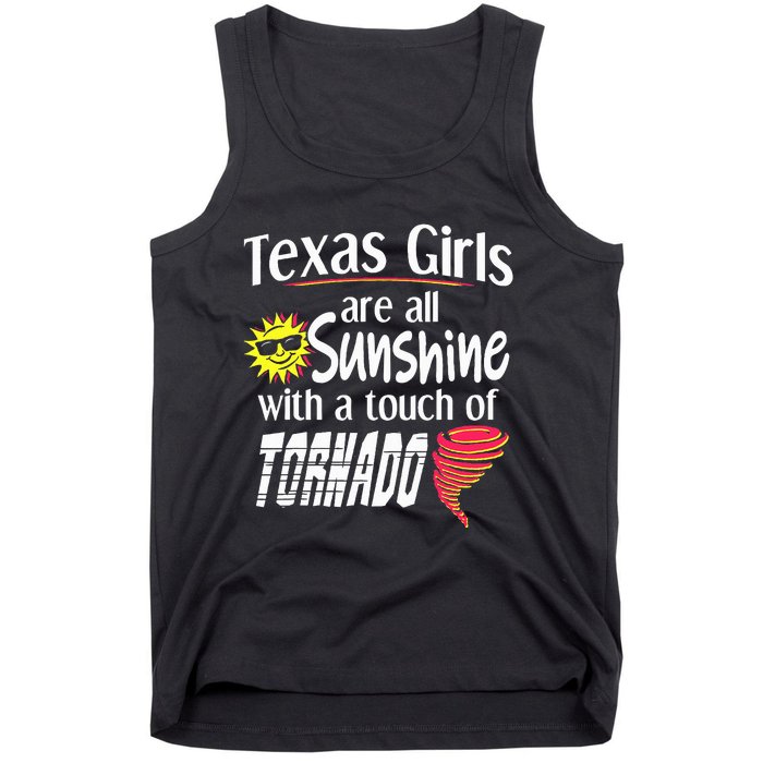 Texas Sunshine And Tornado Tank Top