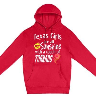 Texas Sunshine And Tornado Premium Pullover Hoodie