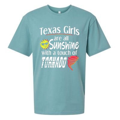 Texas Sunshine And Tornado Sueded Cloud Jersey T-Shirt