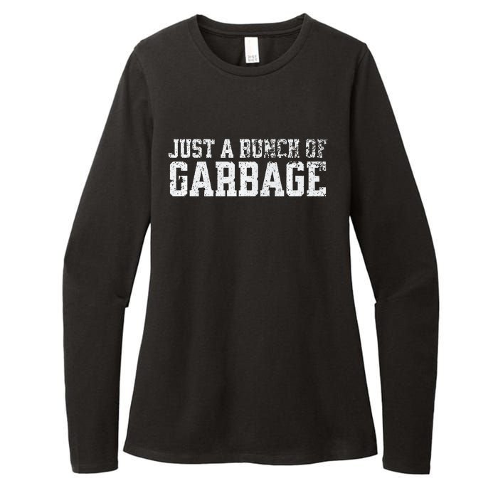 Trump Supporters Are Just A Bunch Of Garbage Premium Womens CVC Long Sleeve Shirt