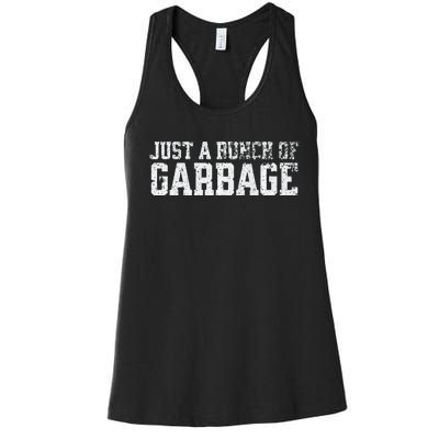 Trump Supporters Are Just A Bunch Of Garbage Premium Women's Racerback Tank