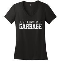 Trump Supporters Are Just A Bunch Of Garbage Premium Women's V-Neck T-Shirt