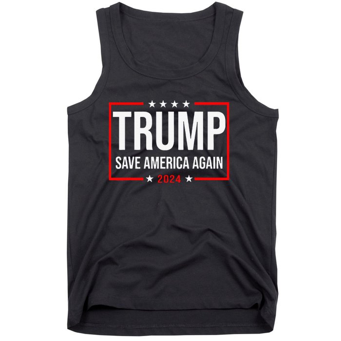 Trump Save America Again 2024 Tank Top