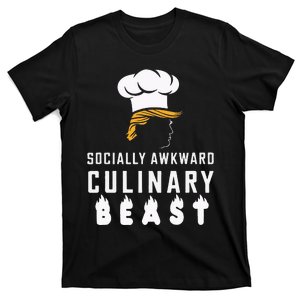 Trump Socially Awkward Culinary Beast French Fries Humor T-Shirt