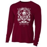 Trusty Skull And Swords Equator Crossing Naval Cooling Performance Long Sleeve Crew