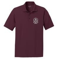 Trusty Skull And Swords Equator Crossing Naval PosiCharge RacerMesh Polo