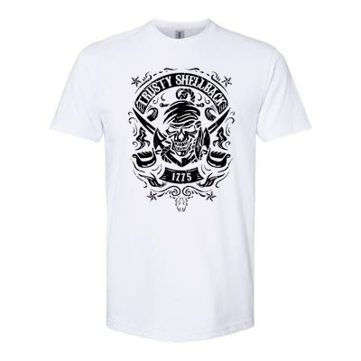 Trusty Skull And Swords Equator Crossing Naval Softstyle CVC T-Shirt