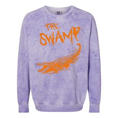 The Swamp Alligator Colorblast Crewneck Sweatshirt