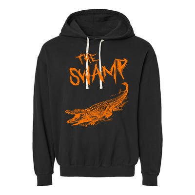 The Swamp Alligator Garment-Dyed Fleece Hoodie