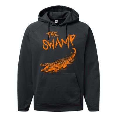 The Swamp Alligator Performance Fleece Hoodie