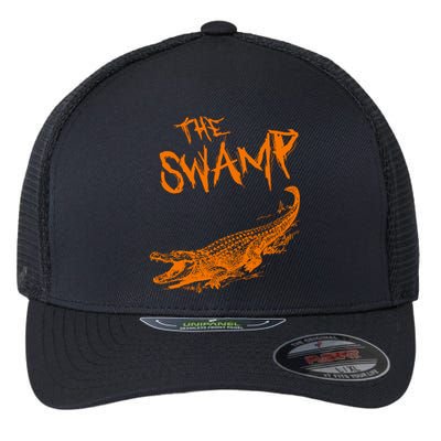 The Swamp Alligator Flexfit Unipanel Trucker Cap