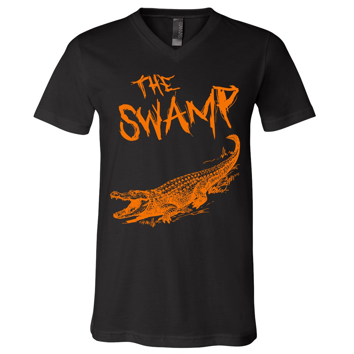 The Swamp Alligator V-Neck T-Shirt