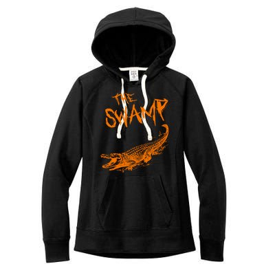 The Swamp Alligator Women's Fleece Hoodie