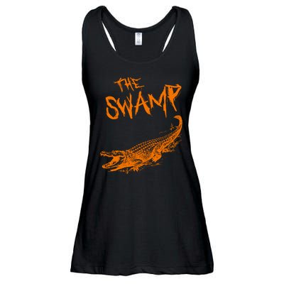 The Swamp Alligator Ladies Essential Flowy Tank