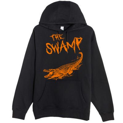 The Swamp Alligator Premium Pullover Hoodie