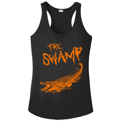 The Swamp Alligator Ladies PosiCharge Competitor Racerback Tank
