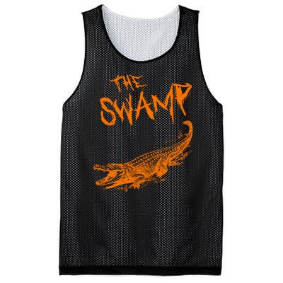 The Swamp Alligator Mesh Reversible Basketball Jersey Tank