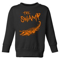 The Swamp Alligator Toddler Sweatshirt