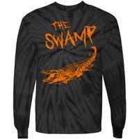 The Swamp Alligator Tie-Dye Long Sleeve Shirt