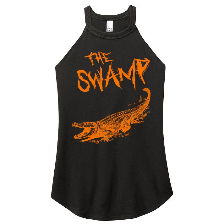 The Swamp Alligator Women's Perfect Tri Rocker Tank