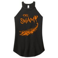 The Swamp Alligator Women's Perfect Tri Rocker Tank