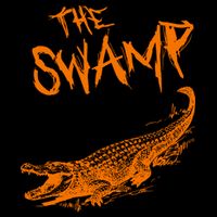 The Swamp Alligator Women's V-Neck T-Shirt