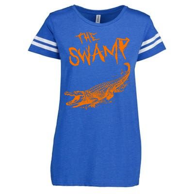 The Swamp Alligator Enza Ladies Jersey Football T-Shirt