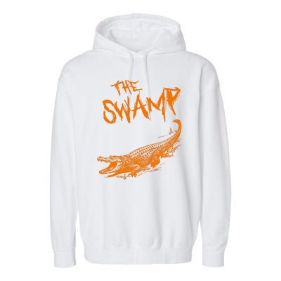 The Swamp Alligator Garment-Dyed Fleece Hoodie