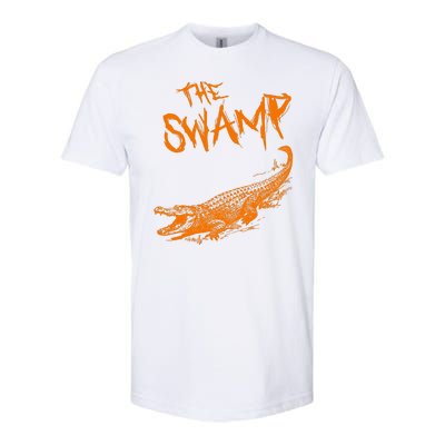 The Swamp Alligator Softstyle CVC T-Shirt