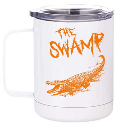 The Swamp Alligator 12 oz Stainless Steel Tumbler Cup