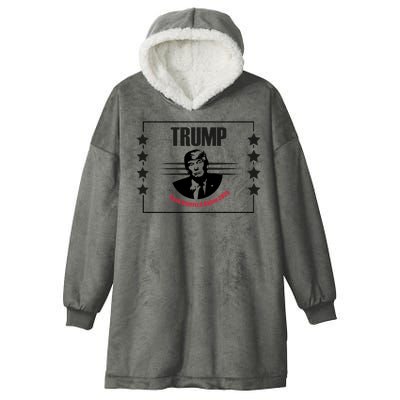 Trump Save America Again Hooded Wearable Blanket