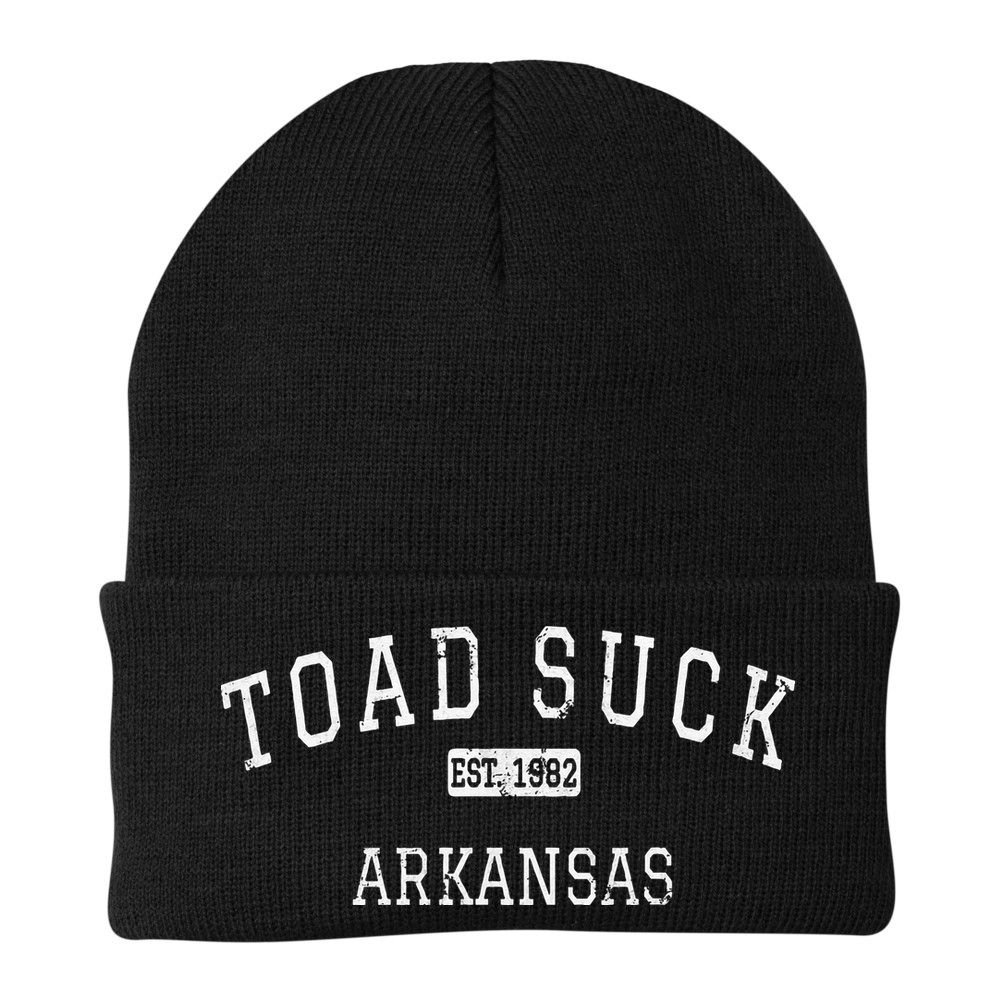 Toad Suck Arkansas AR Vintage Beanie