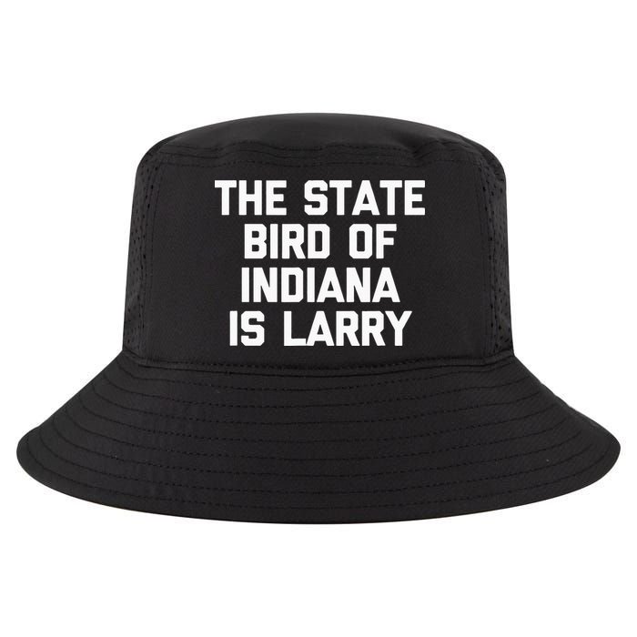 The State Bird Of Indiana Is Larry Funny Basketball Cool Comfort Performance Bucket Hat