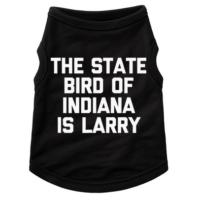 The State Bird Of Indiana Is Larry Funny Basketball Doggie Tank