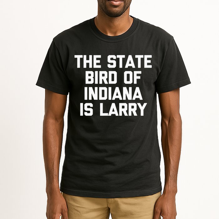 The State Bird Of Indiana Is Larry Funny Basketball Tall T-Shirt