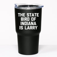 The State Bird Of Indiana Is Larry Funny Basketball Tumbler