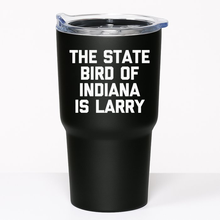 The State Bird Of Indiana Is Larry Funny Basketball Tumbler