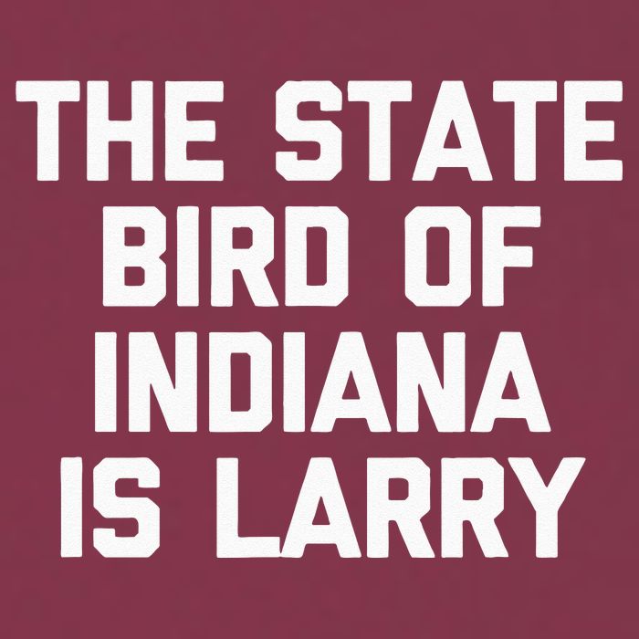 The State Bird Of Indiana Is Larry Funny Basketball 16oz Travel Tumbler
