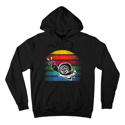 Turbo Snail Boost Racing Team Car Engine Steam Punk Style Hoodie