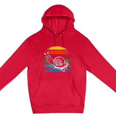 Turbo Snail Boost Racing Team Car Engine Steam Punk Style Premium Pullover Hoodie