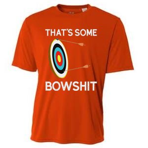 Thats Some Bowshit Archery And Bow Hunting Cooling Performance Crew T-Shirt