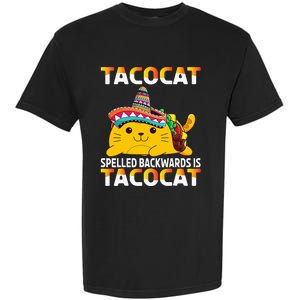 Tacocat Spelled Backward Is Tacocat Mexican party Garment-Dyed Heavyweight T-Shirt