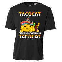 Tacocat Spelled Backward Is Tacocat Mexican party Cooling Performance Crew T-Shirt