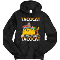 Tacocat Spelled Backward Is Tacocat Mexican party Tie Dye Hoodie