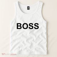 That Says Boss Text Costume Gift Tank Top