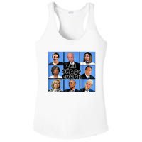 The Shady Bunch Funny Past Presidents Ladies PosiCharge Competitor Racerback Tank