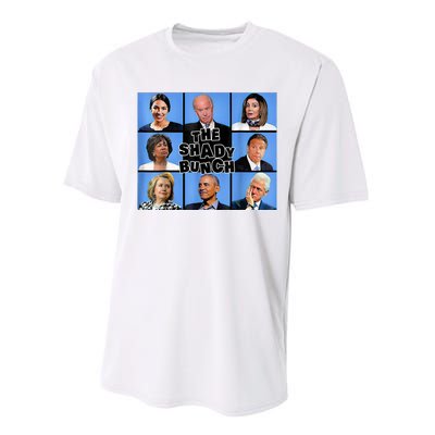 The Shady Bunch Funny Past Presidents Performance Sprint T-Shirt