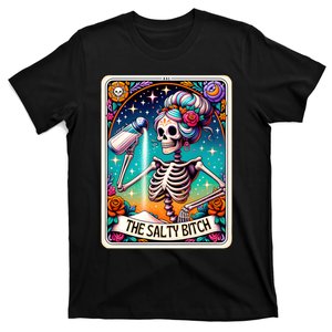 The Salty Bitch Funny Tarot Card T-Shirt